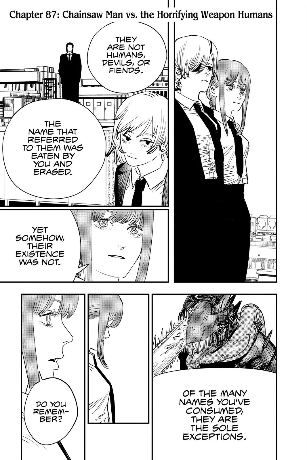 Chainsaw Man Chapter 87