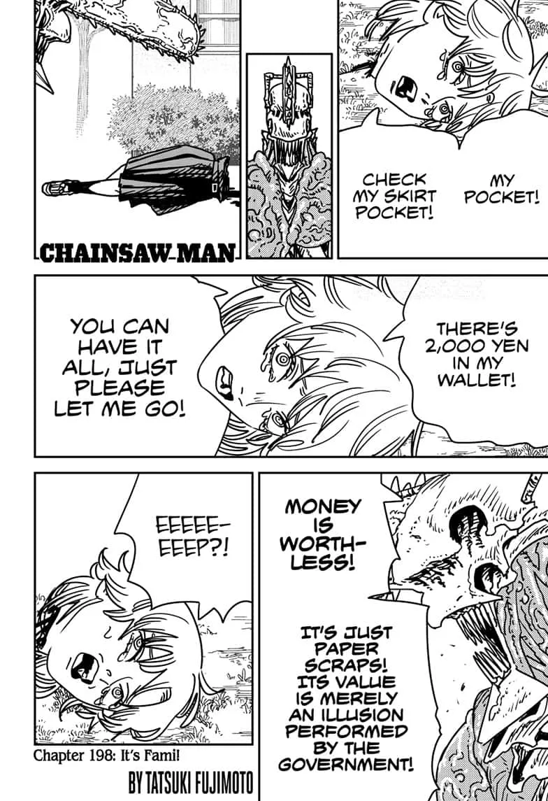 Chainsaw Man Chapter 198