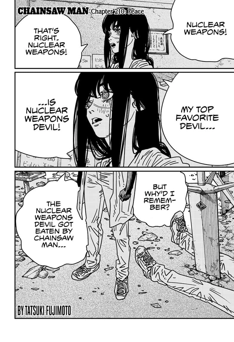 Chainsaw Man Chapter 210